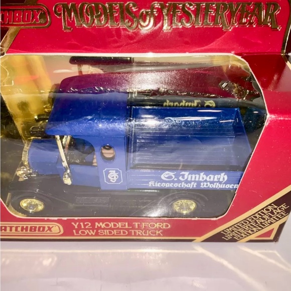 NEW 1984 MATCHBOX LESNEY MODELS OF YESTERYEAR Y-12 MODEL T FORD LOW SIDED - Picture 2 of 7